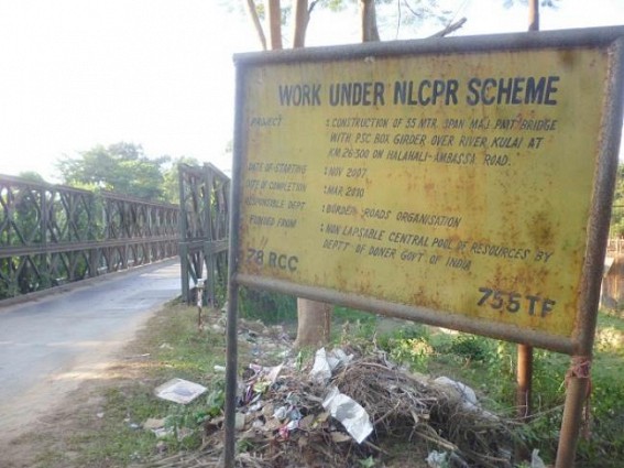 Ambassa : 4 years passed , Kulai new bridge incomplete Ambassa : 4 years passed , Kulai new bridge incomplete